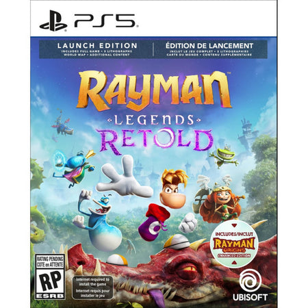 Rayman: Legends Retold [PlayStation 5] PlayStation 5 Video Game Ubisoft