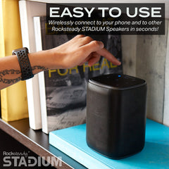 Rocksteady Stadium Portable Bluetooth Speaker Combo - 2 Stereo Speakers [Electronics] Electronics Rocksteady   