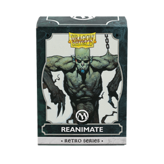 Dragon Shield Sleeves: Magic: The Gathering TCG: Retro Series Brushed Art [Reanimate] - 100 Standard Size Sleeves Card Game Dragon Shield