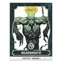 Dragon Shield Sleeves: Magic: The Gathering TCG: Retro Series Brushed Art [Reanimate] - 100 Standard Size Sleeves
