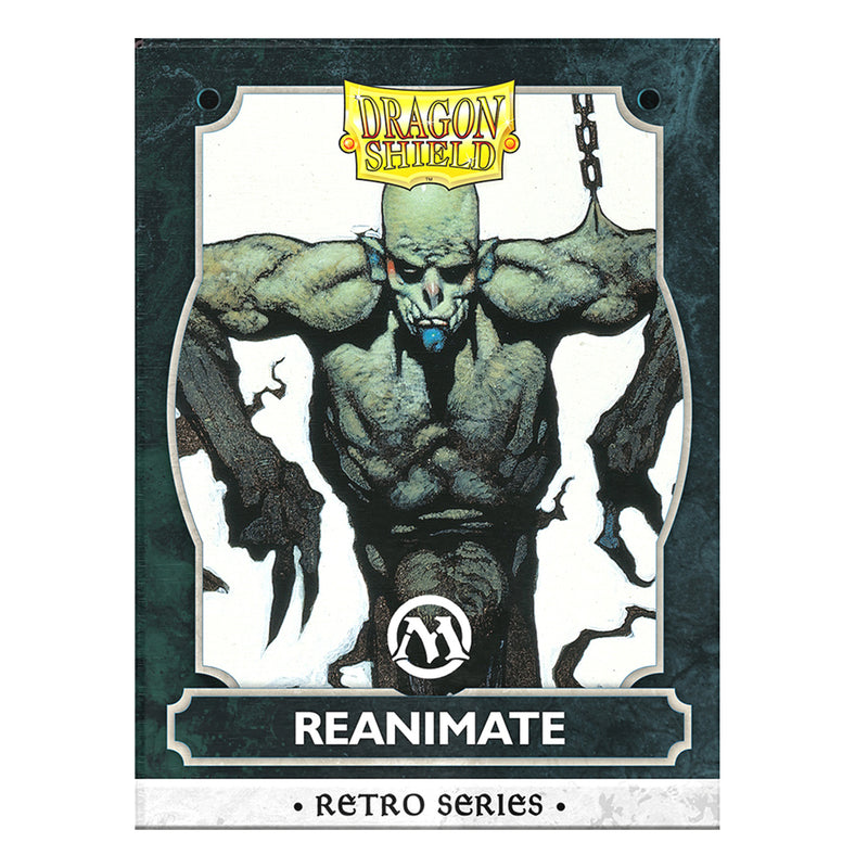 Dragon Shield Sleeves: Magic: The Gathering TCG: Retro Series Brushed Art [Reanimate] - 100 Standard Size Sleeves