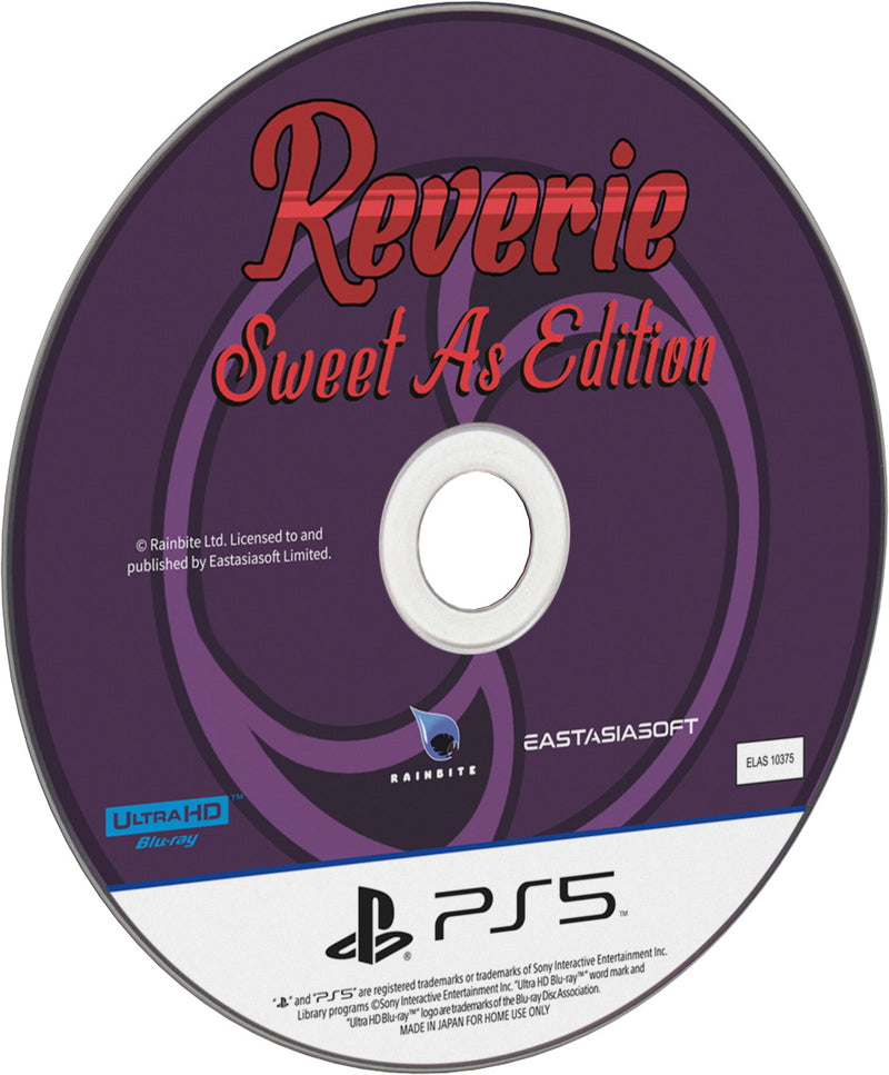 Reverie: Sweet As Edition - Limited Edition - Play Exclusives [PlayStation 5] PlayStation 5 Video Game EastAsiaSoft   