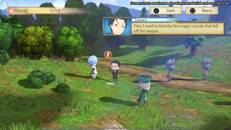 Re:ZERO - Starting Life in Another World: The Prophecy of the Throne [Nintendo Switch] Nintendo Switch Video Game Numskull Games   