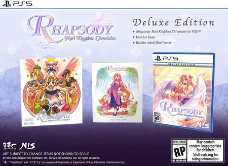 Rhapsody: Marl Kingdom Chronicles - Deluxe Edition [PlayStation 5] PlayStation 5 Video Game NIS America   