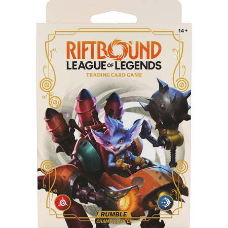 Riftbound League of Legends TCG: Origins Champion Deck - Rumble