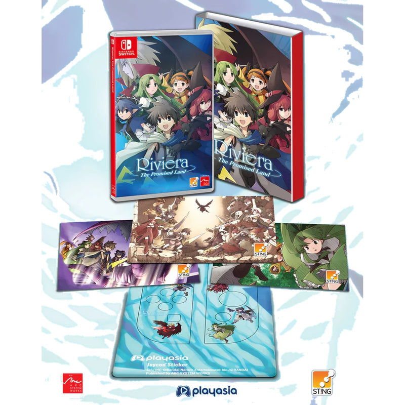 Riviera: The Promised Land Remaster - First Print Edition [Nintendo Switch]