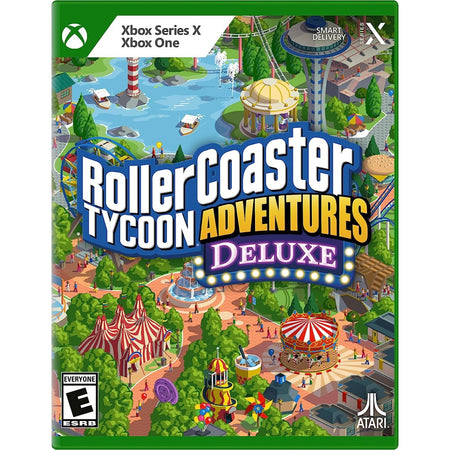 RollerCoaster Tycoon Adventures Deluxe [Xbox One / Xbox Series X] Xbox Series X Video Game Atari   