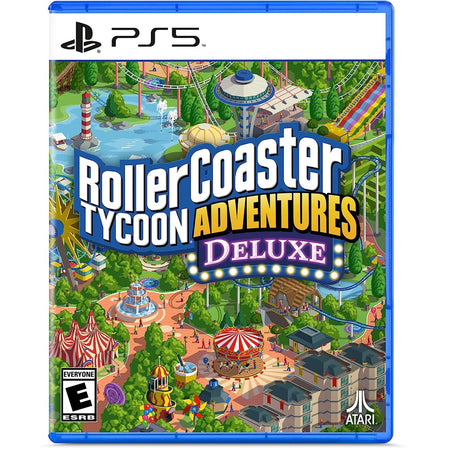 RollerCoaster Tycoon Adventures Deluxe [PlayStation 5] PlayStation 5 Video Game Atari   