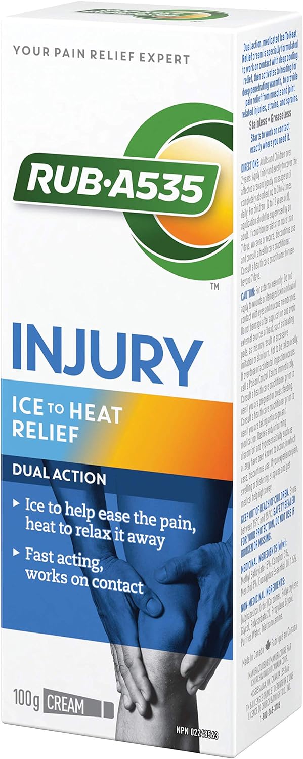 RUB A535 Dual Action Cream for Relief of Arthritis, Rheumatic Pain, Muscle Pain, Joint & Back Pain - 100 g [Healthcare] Healthcare RUB·A535   