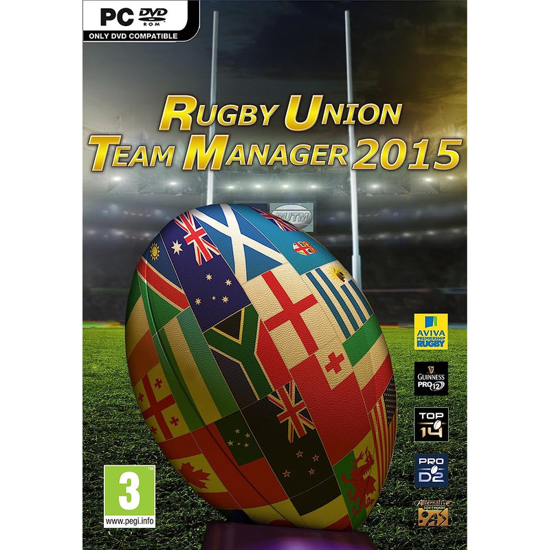 Rugby Union Team Manager 2015 [PC] PC Video Game Alternative Software