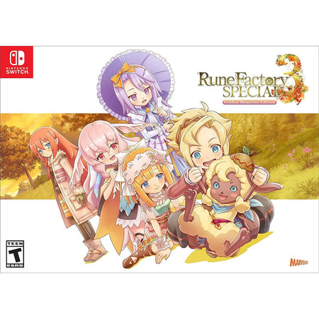 Rune Factory 3 - Special Golden Memories Edition [Nintendo Switch] Nintendo Switch Video Game Marvelous!   