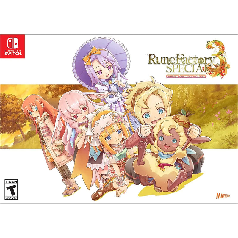 Rune Factory 3 - Special Golden Memories Edition [Nintendo Switch] Nintendo Switch Video Game XSEED Games   