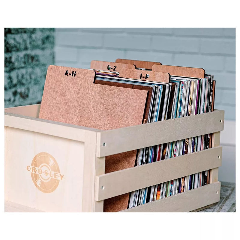 Crosley: A-Z Crate Dividers - AC1045-NA - Natural [Electronics] Electronics Crosley