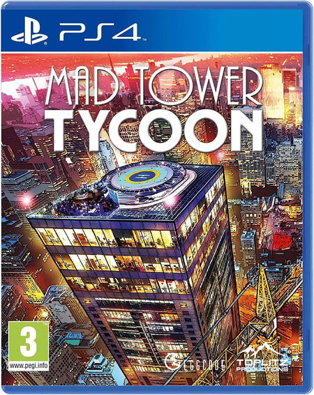 Mad Tower Tycoon [PlayStation 4] PlayStation 4 Video Game Eggcode   