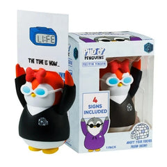 Pudgy Penguins: 4.5 Inch Figurine Positive Penguin - Pixie Paige Toys & Games Pudgy Penguins
