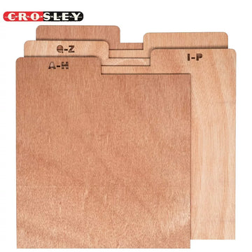 Crosley: A-Z Crate Dividers - AC1045-NA - Natural [Electronics] Electronics Crosley