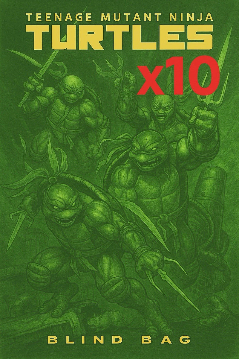 Teenage Mutant Ninja Turtles: #13 [CVR F Comic Book Blind Bag x10] TMNT Bundle Comics IDW Publishing