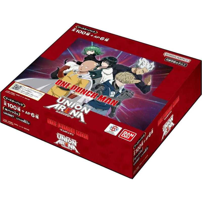 Union Arena TCG: One Punch Man Booster Box [UE06BT] - 16 Packs Card Game Bandai Namco