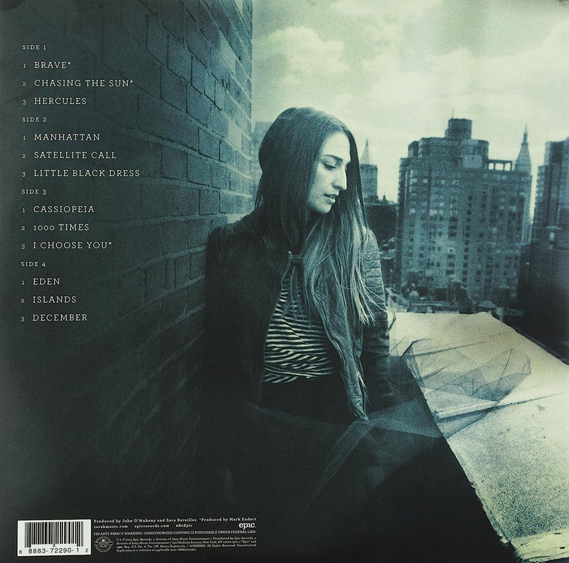 Sara Bareilles - The Blessed Unrest [Audio Vinyl] Audio CD/Vinyl Legacy Recordings   