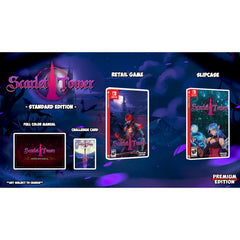 Scarlet Tower - Standard Edition - Premium Edition Games [Nintendo Switch] Nintendo Switch Video Game Premium Edition Games   