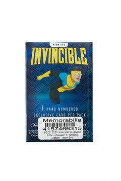 SDCC 2025: Invincible Keepsake Edition (Season 1 Premiere Edition) - Atom Eve 1/500 Laser Signagraph Autograph Hand Numbered