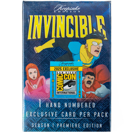 SDCC 2025: Invincible Keepsake Edition (Season 1 Premiere Edition) - Invincible 1/500 Laser Signagraph Autograph Hand Numbered