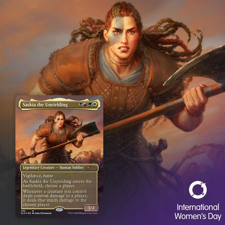 Magic: The Gathering TCG - Secret Lair - International Women's Day 2020 - Foil Edition Card Game Wizards of the Coast   