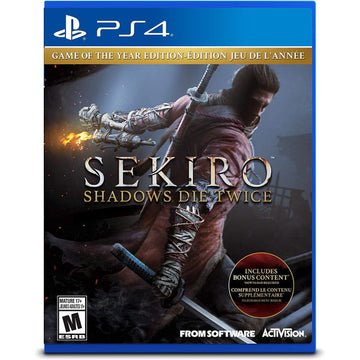 Sekiro: Shadows Die Twice - Game of the Year Edition [PlayStation 4] PlayStation 4 Video Game Activision   