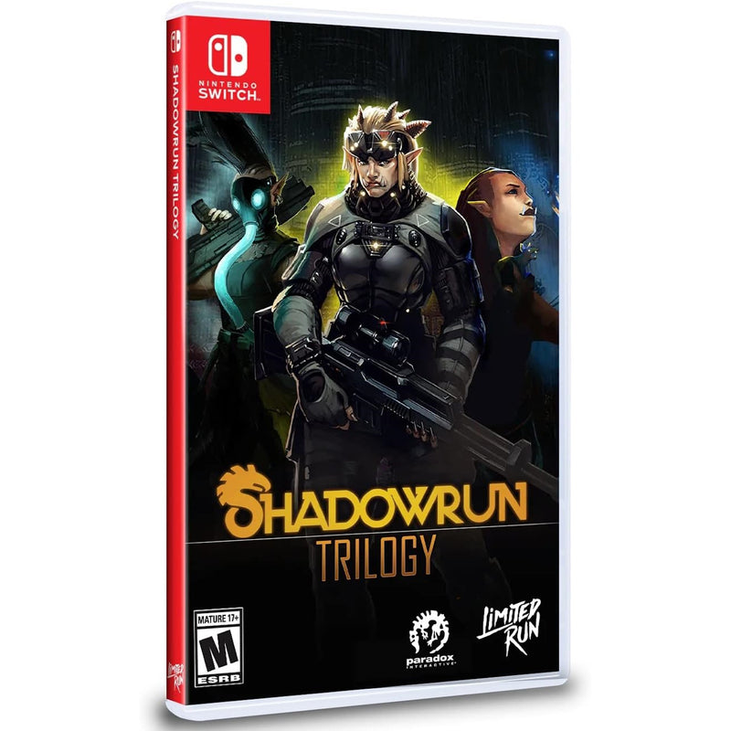 Shadow Run Trilogy - Limited Run #163 [Nintendo Switch] Nintendo Switch Video Game Limited Run Games   