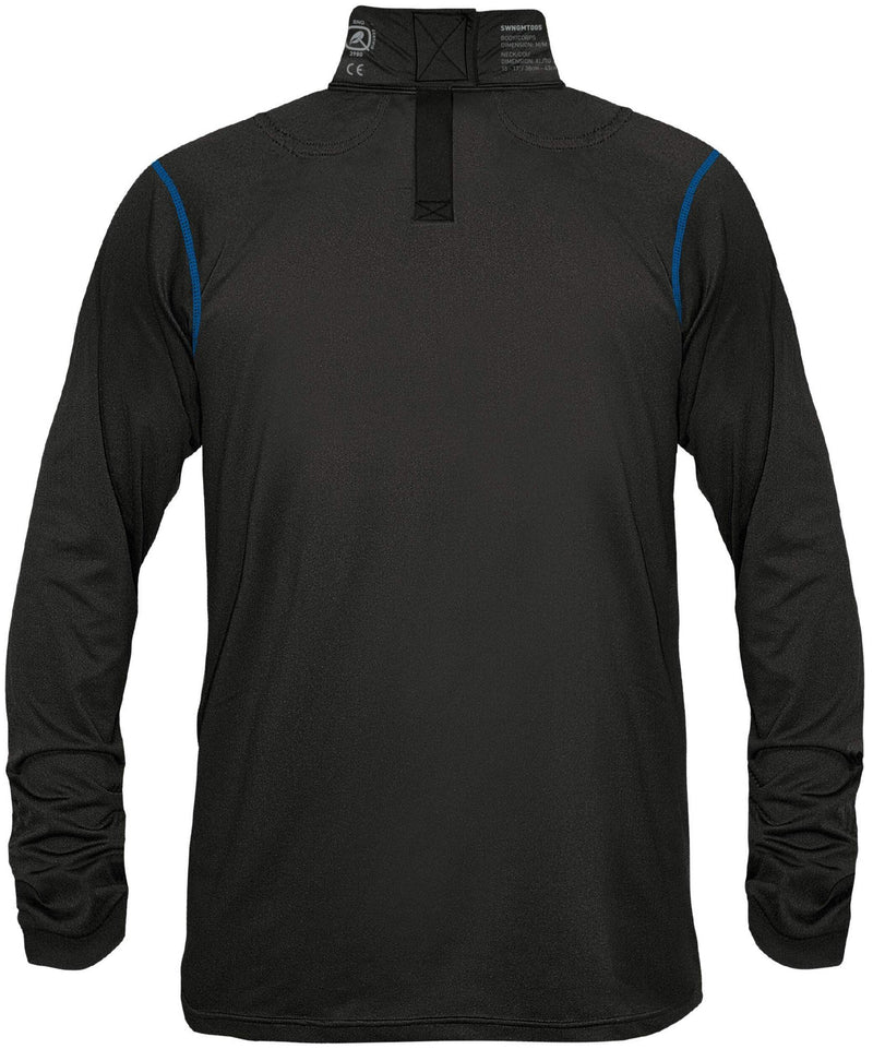 Sherwood: Long Sleeve with Intergrated Neck Guard Black - Senior [Sporting Goods] Sports & Outdoors Sherwood   