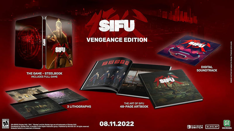 SIFU: Vengeance Edition [Nintendo Switch] Nintendo Switch Video Game Microids   