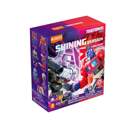 Blokees: Transformers Shining Version 05 Eternal Rivalry - Random Model Kit Toys & Games Blokees