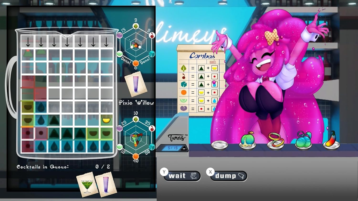 Slime Girl Smoothies - Bonus Art Cards! [Nintendo Switch