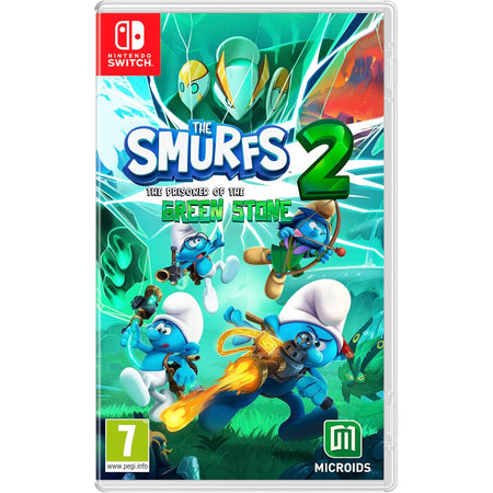 Smurfs 2 - The Prisoner of the Green Stone [Nintendo Switch] Nintendo Switch Video Game Microids