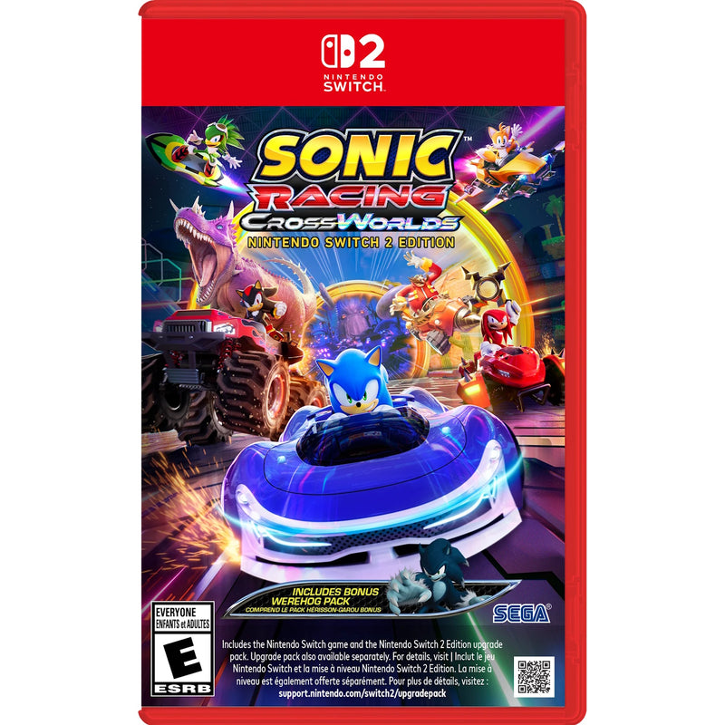 Sonic Racing CrossWorlds [Nintendo Switch 2] Nintendo Switch 2 Video Game SEGA