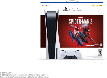 Sony PlayStation 5 Console - Disk Edition - Marvel's Spider-Man 2 Bundle [PlayStation 5 System] PlayStation Systems Sony   