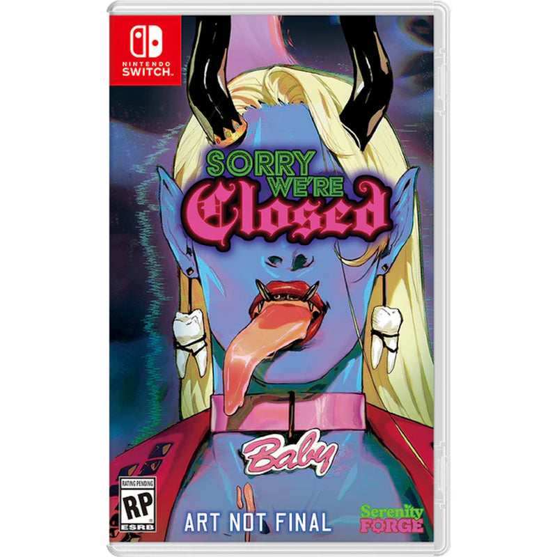 Sorry We're Closed - Premium Edition [Nintendo Switch] Nintendo Switch Video Game Serenity Forge