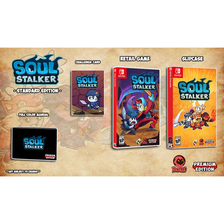 Soul Stalker (Standard) - Premium Edition Games #9 [Nintendo Switch] Nintendo Switch Video Game Premium Edition Games   