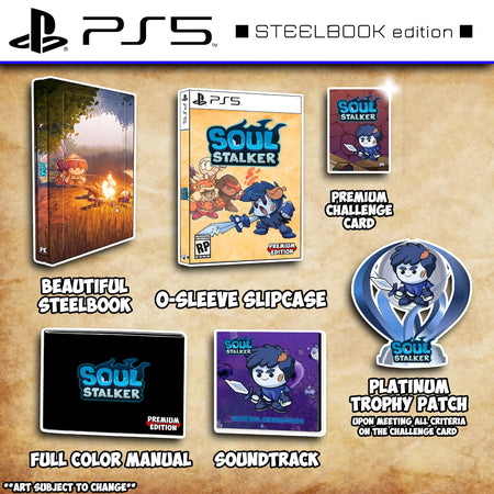 Soul Stalker (Steelbook) - Premium Edition Games #9 [PlayStation 5] PlayStation 5 Video Game Premium Edition Games   