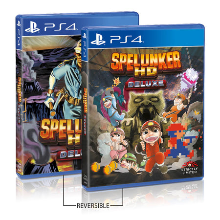 Spelunker HD Deluxe [PlayStation 4] PlayStation 4 Video Game Strictly Limited Games   