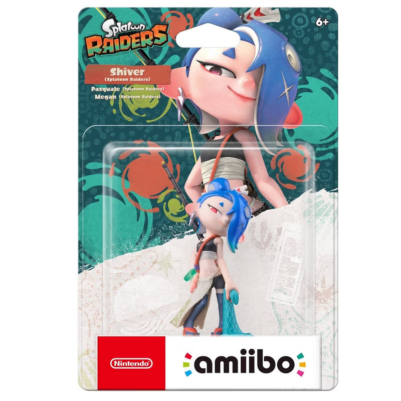 Splatoon Raiders Series: Shiver Amiibo [Nintendo Accessory] Nintendo Switch 2 Accessories Nintendo