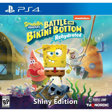 SpongeBob SquarePants: Battle for Bikini Bottom Rehydrated - Shiny Limited Collector Edition [PlayStation 4] PlayStation 5 Video Game THQ Nordic