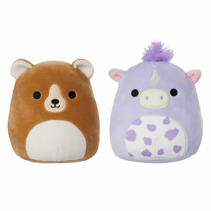 Squishmallows: 8-Pack Fantasy and Wildlife 5 Inch Mini Plush Collection [Toys, Ages 4+] Toys & Games Kellytoy   