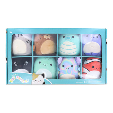 Squishmallows: 8-Pack Sea Animals 5 Inch Mini Plush Collection [Toys, Ages 4+] Toys & Games Kellytoy   