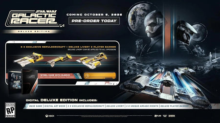 Star Wars: Galactic Racer - Deluxe Edition [PlayStation 5] PlayStation 5 Video Game Plaion
