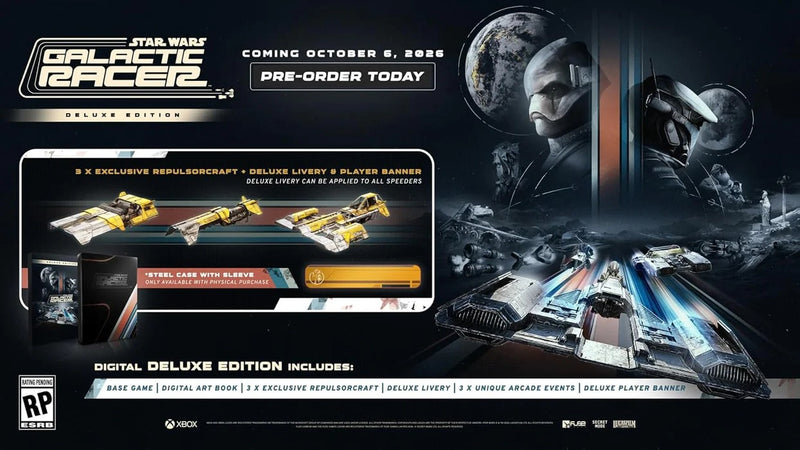 Star Wars: Galactic Racer - Deluxe Edition [PlayStation 5] PlayStation 5 Video Game Plaion