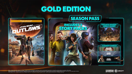 Star Wars Outlaws - Gold Edition [Nintendo Switch 2] Nintendo Switch 2 Video Game Ubisoft