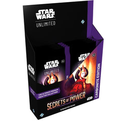 Star Wars Unlimited TCG: Secrets of Power Carbonite Booster - 12 Packs Card Game Fantasy Flight Games