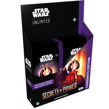 Star Wars Unlimited TCG: Secrets of Power Carbonite Booster - 12 Packs Card Game Fantasy Flight Games
