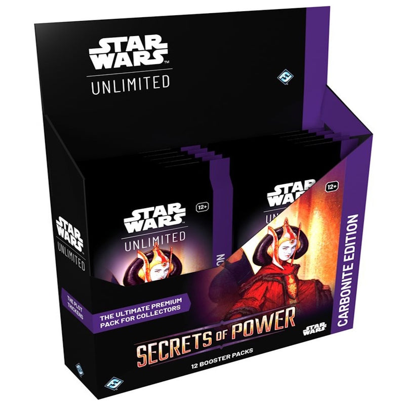 Star Wars Unlimited TCG: Secrets of Power Carbonite Booster Box - 12 Packs Card Game Fantasy Flight Games